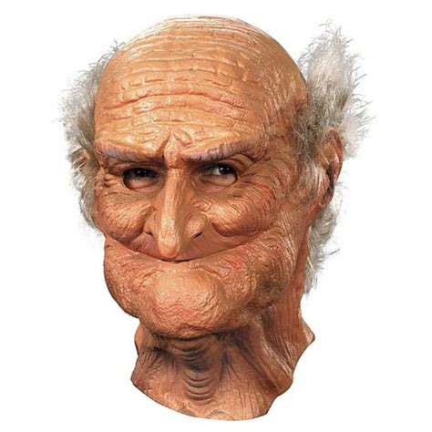 bad grandpa mask|realistic old man face mask.